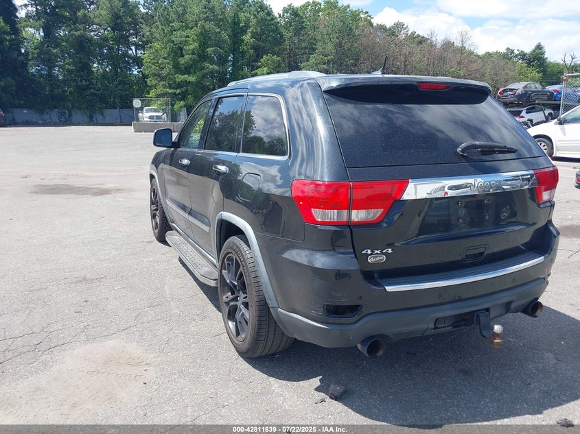 Vin: 1j4rr6gt1bc535933, lot: 43305128, jeep grand cherokee overland 20113