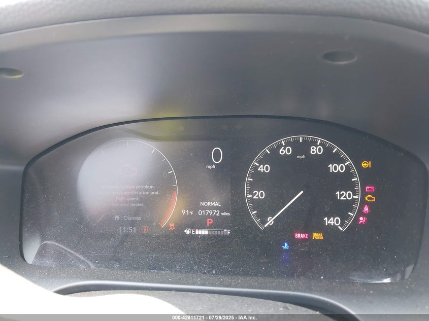 2025 Honda Hr-V Awd Sport VIN: 3CZRZ2H50SM730428 Lot: 42811721