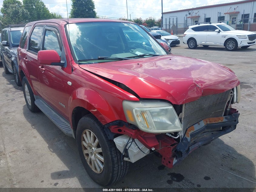 4M2CU87158KJ45351 2008 Mercury Mariner Premier auction photo 1