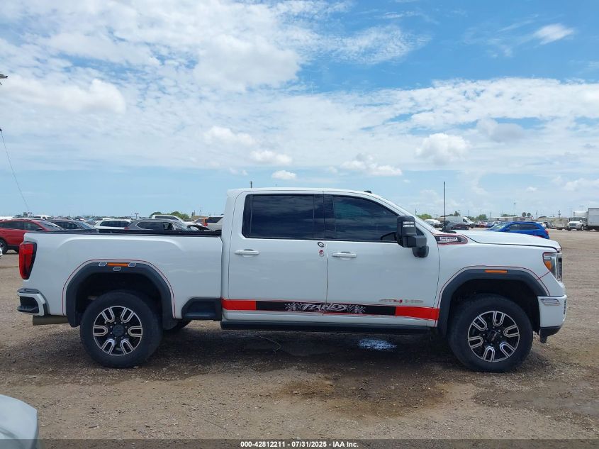 2022 GMC Sierra 2500Hd 4Wd Standard Bed At4 VIN: 1GT49PEY7NF221789 Lot: 42812211