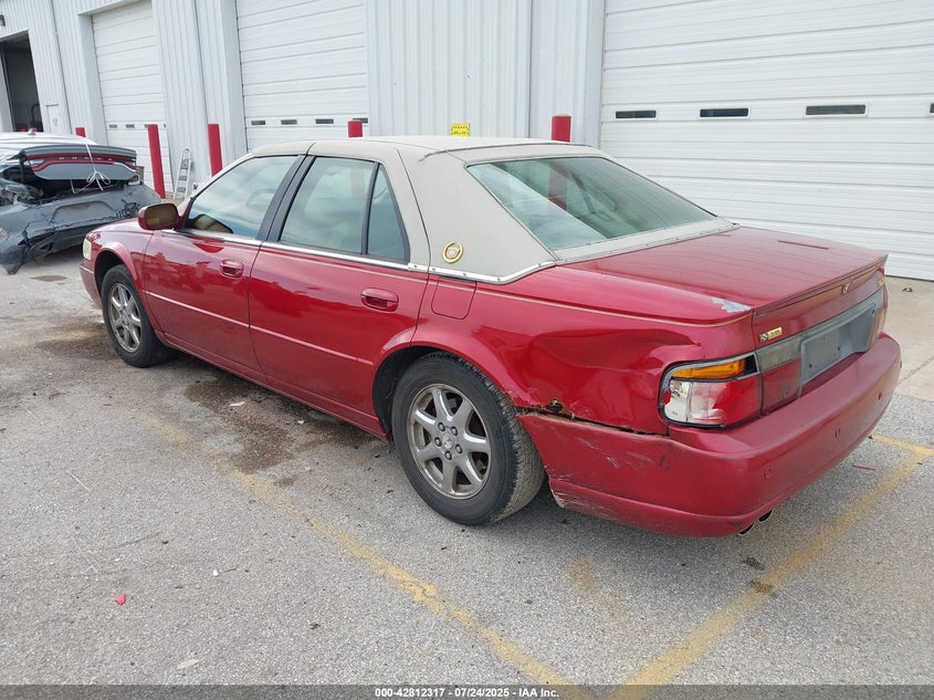 2004 Cadillac Seville Sls red sedan gasoline 1G6KS54Y44U114035 photo #4