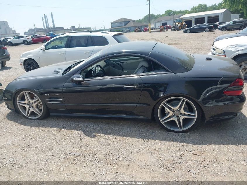 2005 Mercedes-Benz Sl 55 Amg VIN: WDBSK74F85F101039 Lot: 42812397