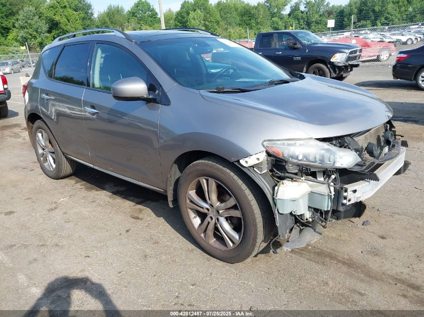 2011 Nissan Murano Le VIN: JN8AZ1MWXBW159126 Lot: 42812487