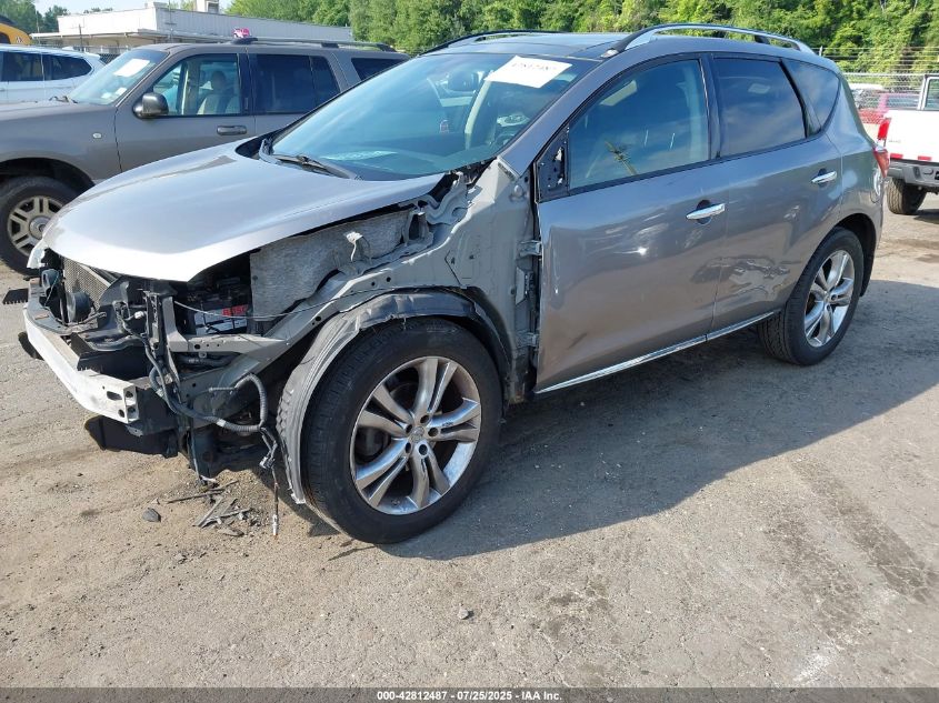 2011 Nissan Murano Le VIN: JN8AZ1MWXBW159126 Lot: 42812487