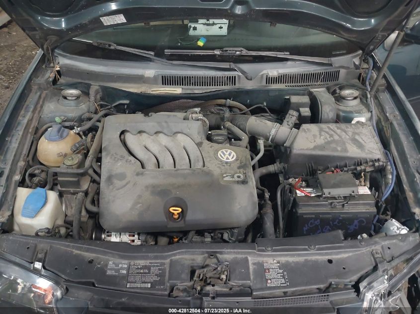 2002 Volkswagen Jetta Gls VIN: 3VWSK69MX2M073952 Lot: 42812504