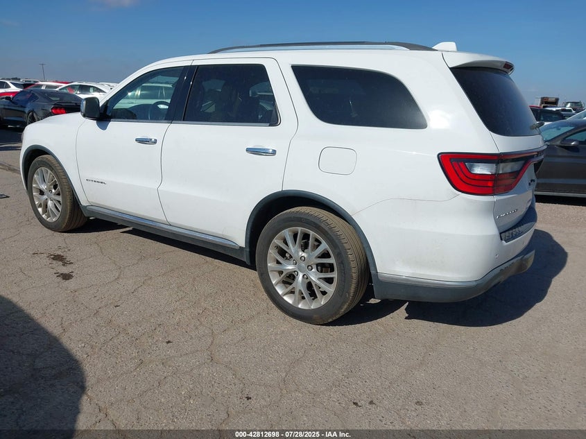 Vin: 1c4sdhet9fc795538, lot: 43306187, dodge durango citadel 20153