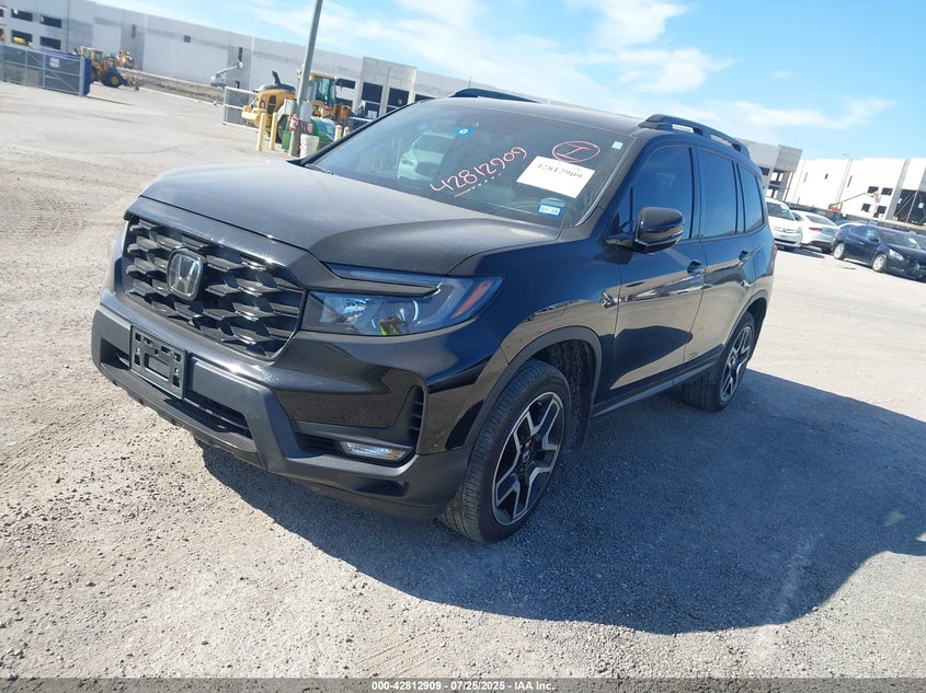 Vin: 5fnyf8h03pb000106, lot: 43306398, honda passport awd elite 20232