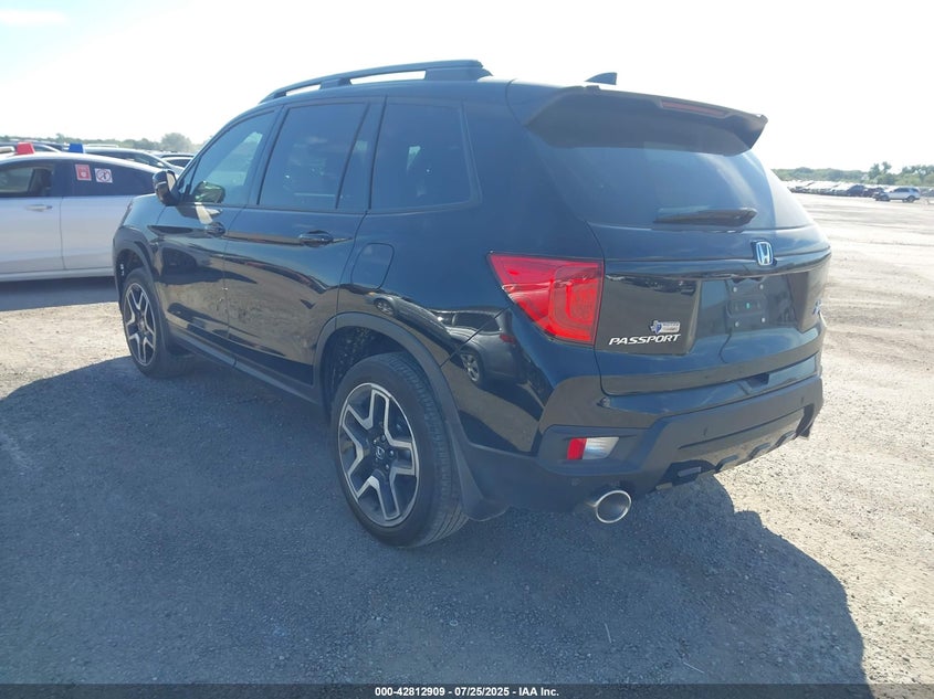 Vin: 5fnyf8h03pb000106, lot: 43306398, honda passport awd elite 20233