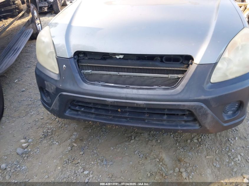 2006 Honda Cr-V Lx VIN: SHSRD68536U401625 Lot: 42813191