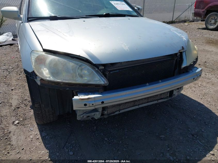 2005 Honda Civic Hybrid VIN: JHMES96685S006056 Lot: 42813204