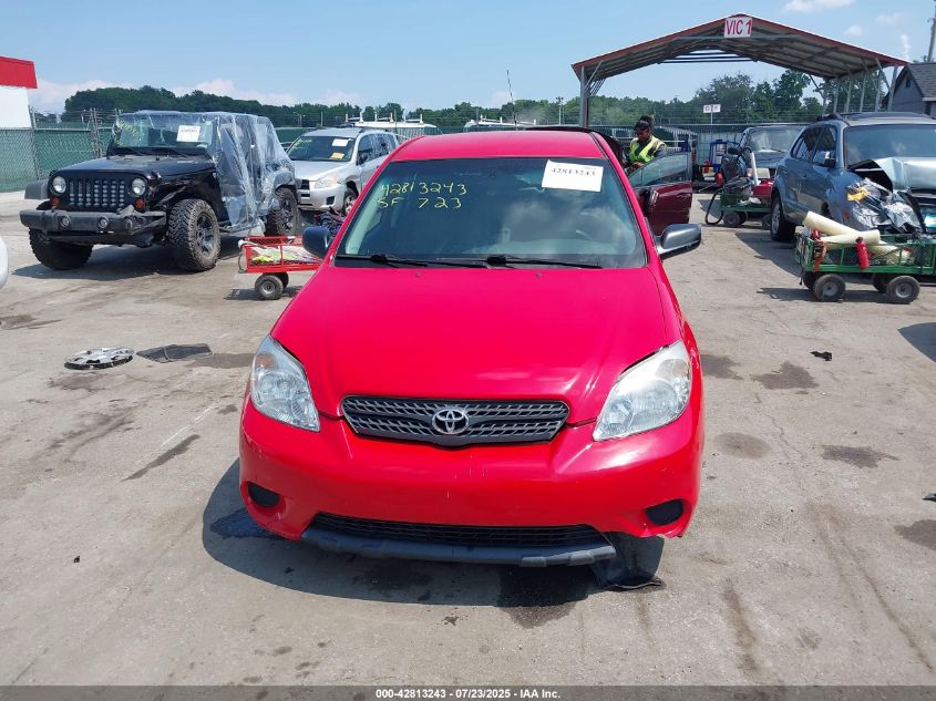 2008 Toyota Matrix VIN: 2T1KR32E68C695529 Lot: 42813243