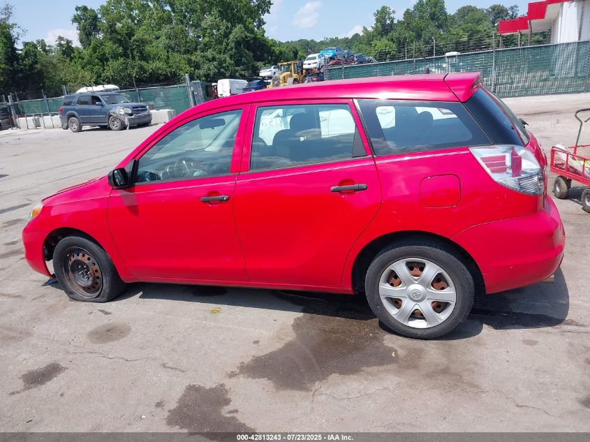 2008 Toyota Matrix VIN: 2T1KR32E68C695529 Lot: 42813243
