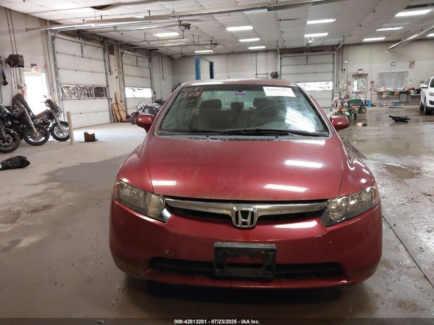 2007 Honda Civic Lx VIN: 2HGFA16537H503514 Lot: 42813281