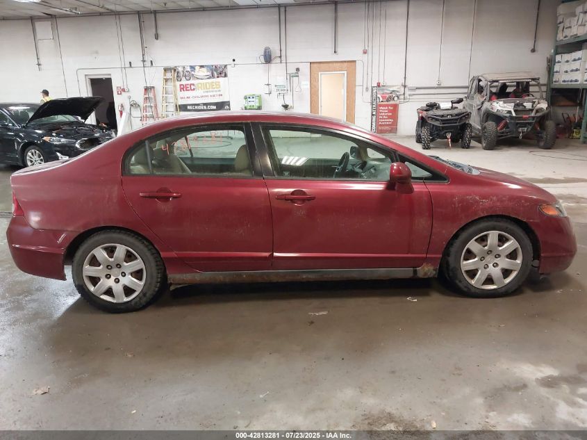 2007 Honda Civic Lx VIN: 2HGFA16537H503514 Lot: 42813281