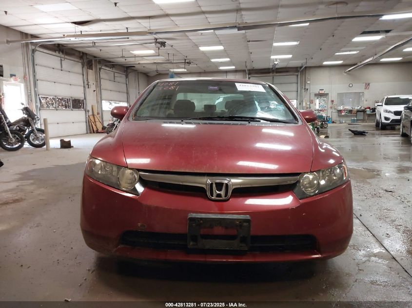 2007 Honda Civic Lx VIN: 2HGFA16537H503514 Lot: 42813281