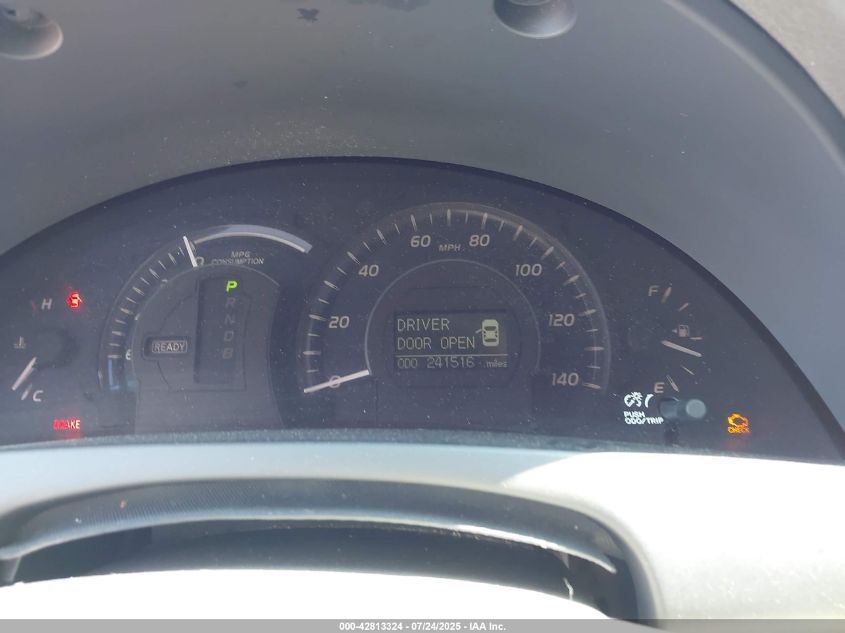 2007 Toyota Camry Hybrid VIN: JTNBB46K9730026 Lot: 42813324