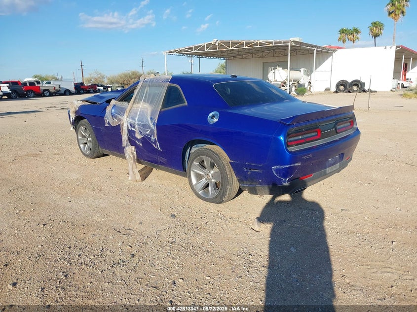 Vin: 2c3cdzag9jh339472, lot: 43306836, dodge challenger sxt 20183