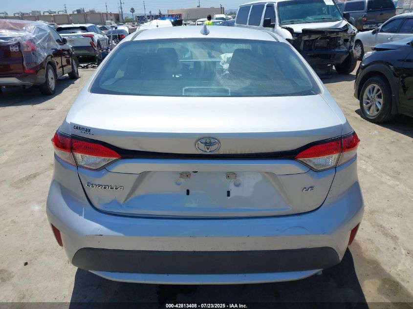 2020 Toyota Corolla Le VIN: 5YFEPRAE5LP117163 Lot: 42813408