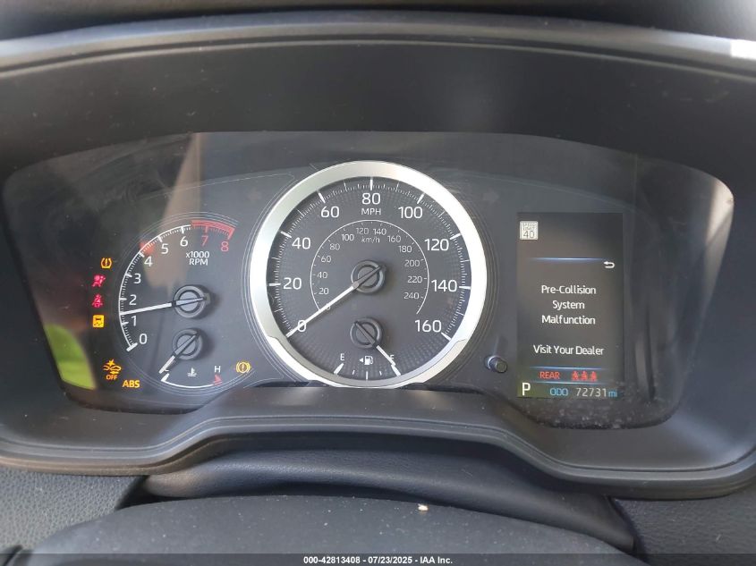 2020 Toyota Corolla Le VIN: 5YFEPRAE5LP117163 Lot: 42813408