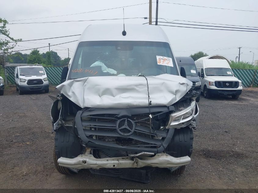 2022 Mercedes-Benz Sprinter 2500 Standard Roof I4 VIN: W1W40BHY9NT095174 Lot: 42813437
