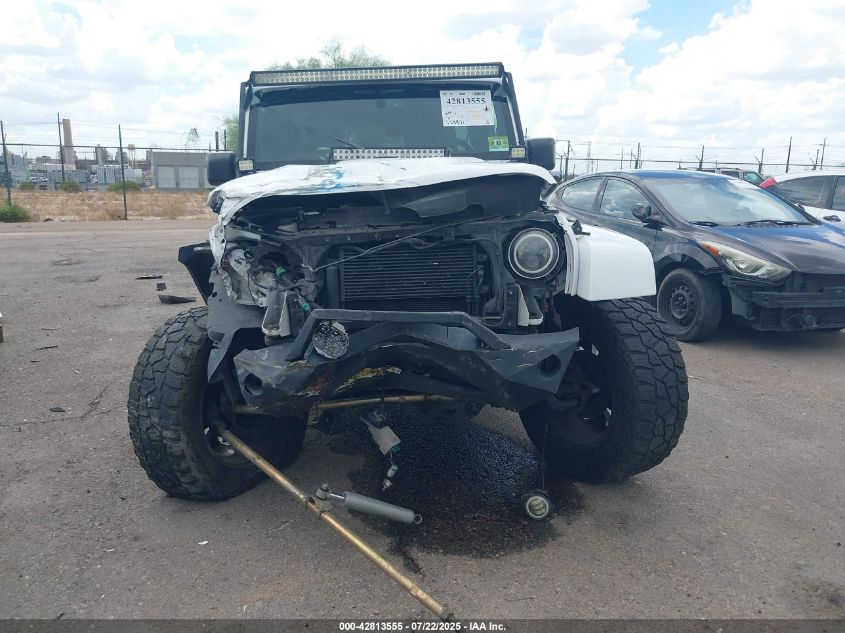 2016 Jeep Wrangler Unlimited Rubicon Hard Rock VIN: 1C4HJWFG9GL305805 Lot: 42813555