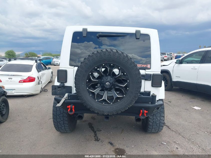 2016 Jeep Wrangler Unlimited Rubicon Hard Rock VIN: 1C4HJWFG9GL305805 Lot: 42813555