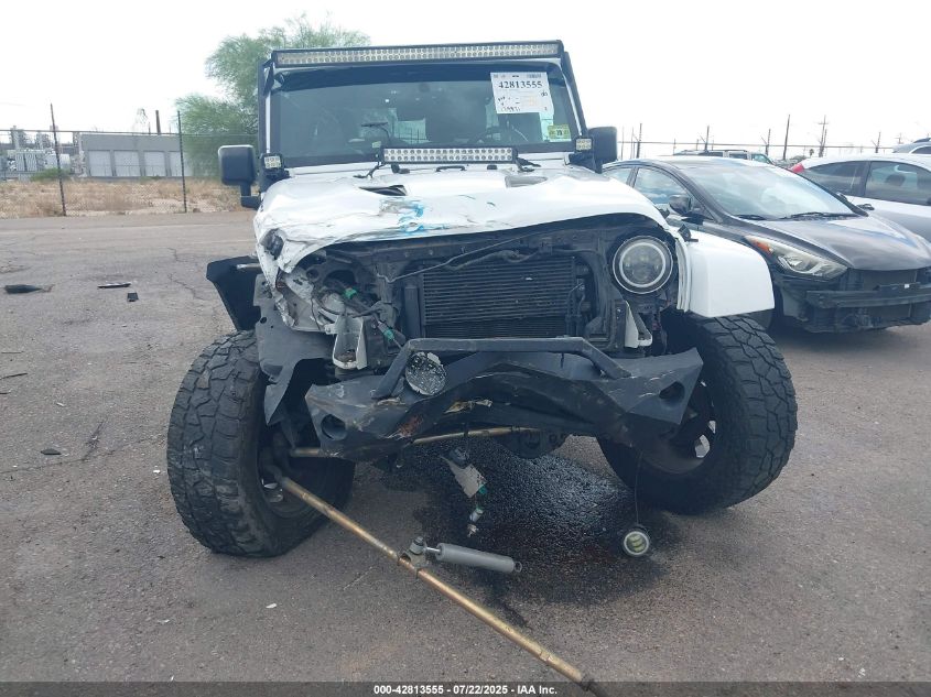 2016 Jeep Wrangler Unlimited Rubicon Hard Rock VIN: 1C4HJWFG9GL305805 Lot: 42813555