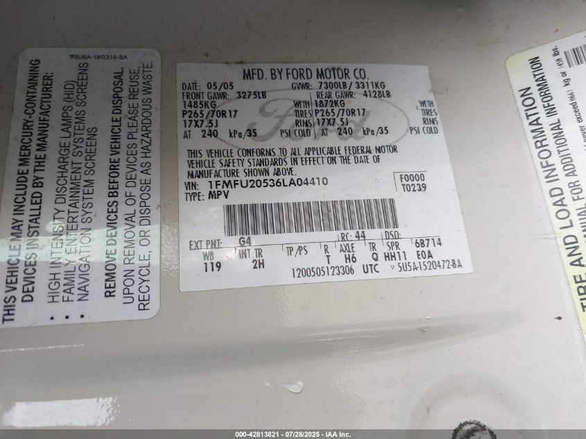 2006 Ford Expedition VIN: WEARENOTNOTORI Lot: 42813821