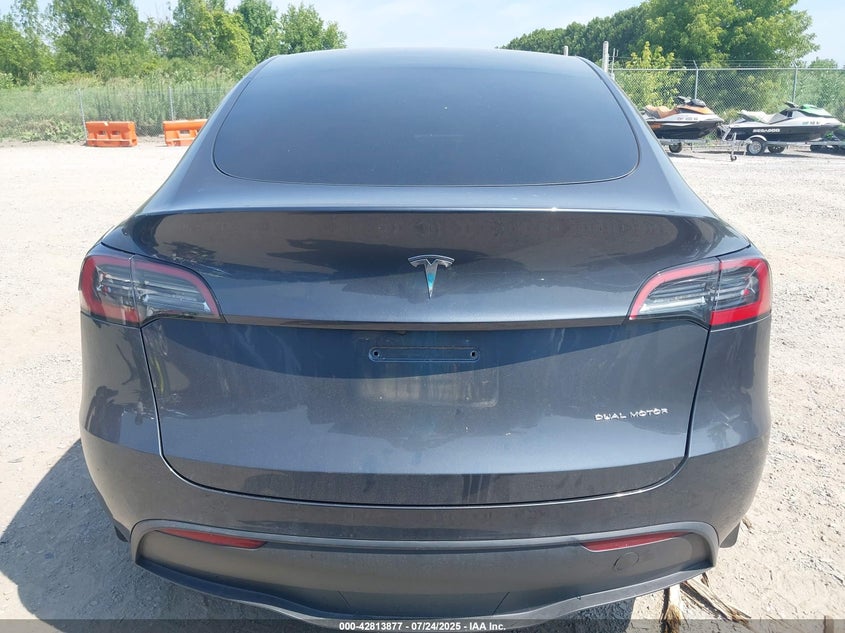 2023 Tesla Model y AWD LONG RANGE DUAL MOTOR ALL-WHEEL DRIVE Gray Lot 111042813877 Vin 7SAYGAEE8PF878556