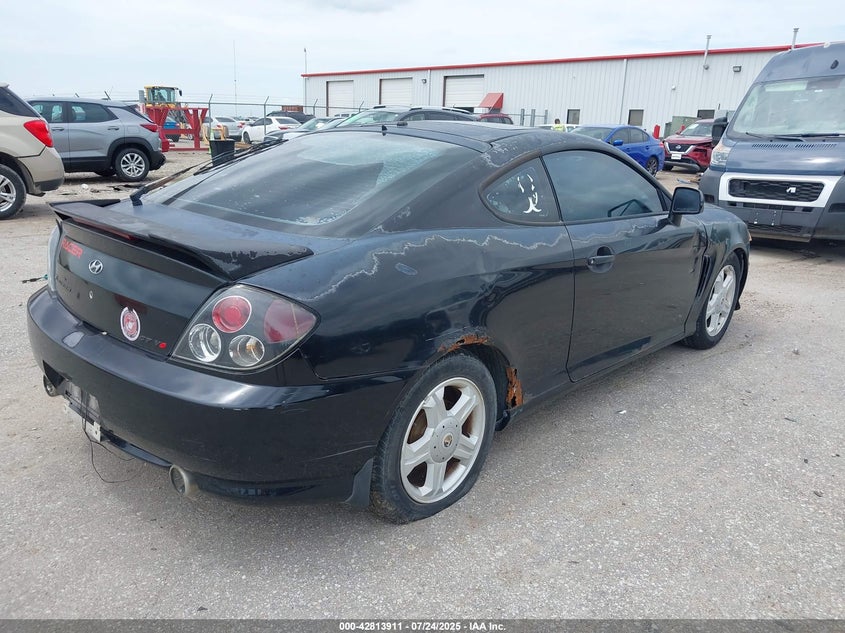2003 Hyundai Tiburon Gt VIN: KMHHN65F63U072432 Lot: 42813911
