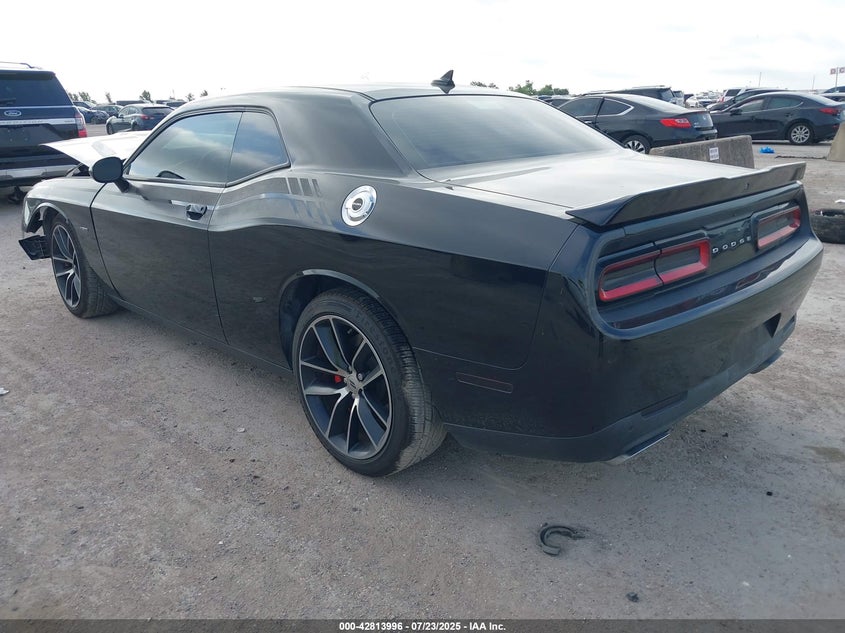 2018 Dodge Challenger 5.7 R T Black Lot 111042813996 Vin 2C3CDZBT0JH305691