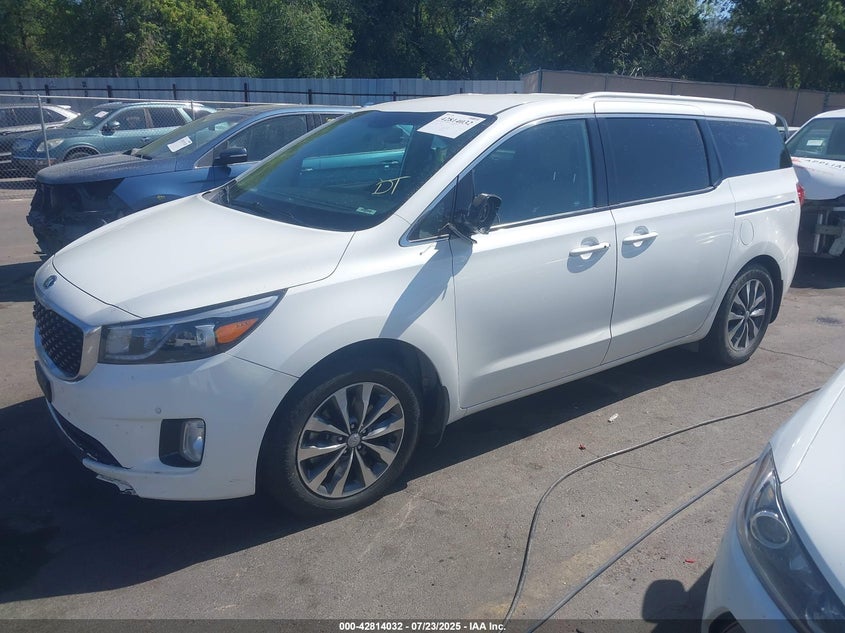 2017 KIA SEDONA SX - KNDMC5C18H6334067