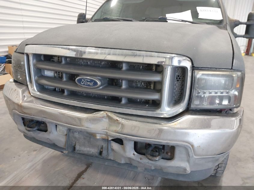 2002 Ford F-250 VIN: 1FTNW21F32EB58518 Lot: 42814331