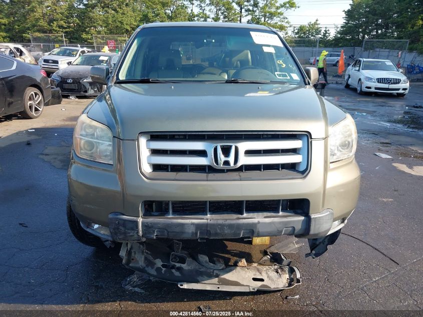 2007 Honda Pilot Ex-L VIN: 5FNYF18637B024188 Lot: 42814560