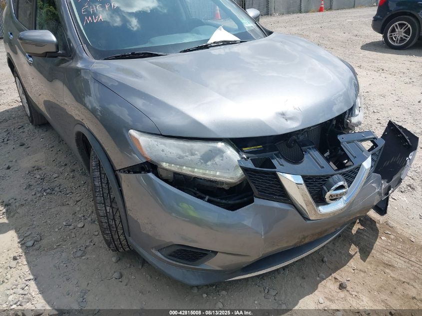 2016 Nissan Rogue VIN: ANMAT2MV6GP660798 Lot: 42815008