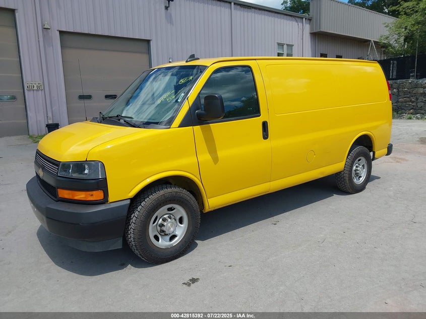 VIN 1GCWGAFP8M1175144 2021 CHEVROLET EXPRESS CARGO RWD 2500 REGULAR WHEELBASE WT