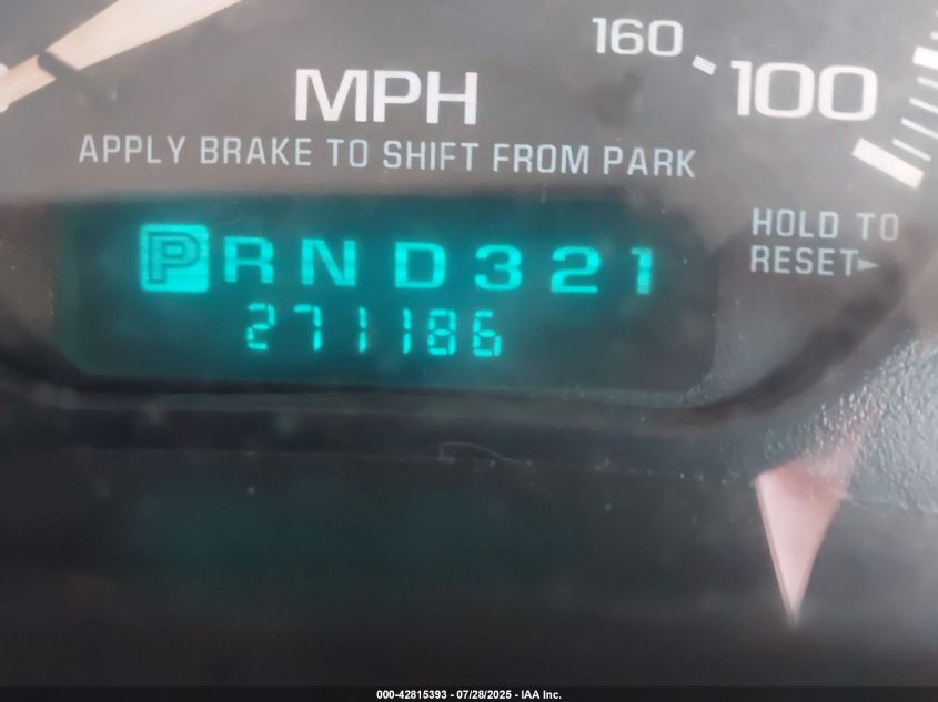 2001 Chevrolet Silverado 1500 VIN: 1GCEC19V61E304908 Lot: 42815393