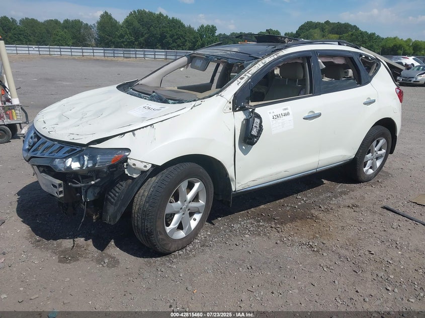 2009 Nissan Murano Sl VIN: JN8AZ18W79W133457 Lot: 42815460