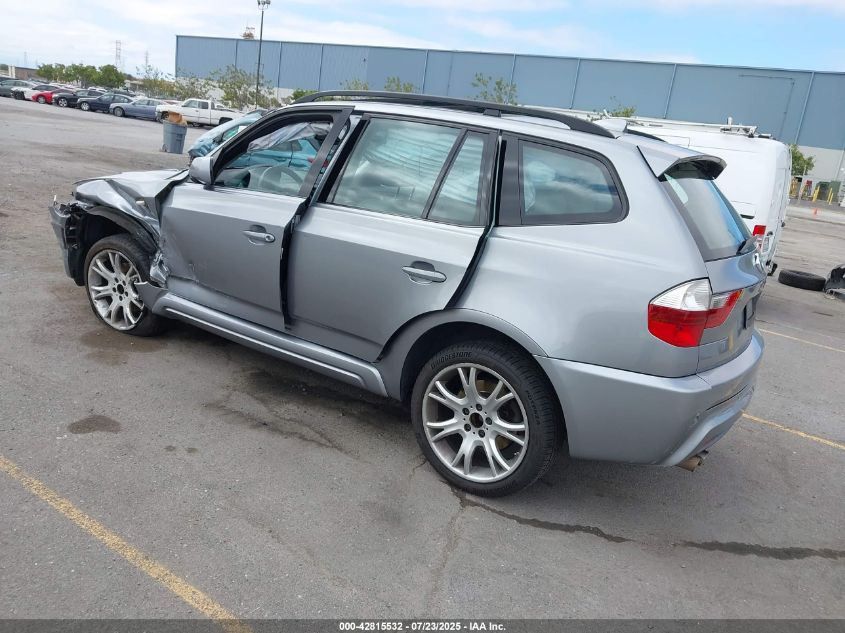 2007 BMW X3 3.0Si VIN: WBXPC93467WF00539 Lot: 42815532