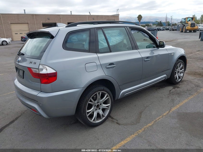 2007 BMW X3 3.0Si VIN: WBXPC93467WF00539 Lot: 42815532