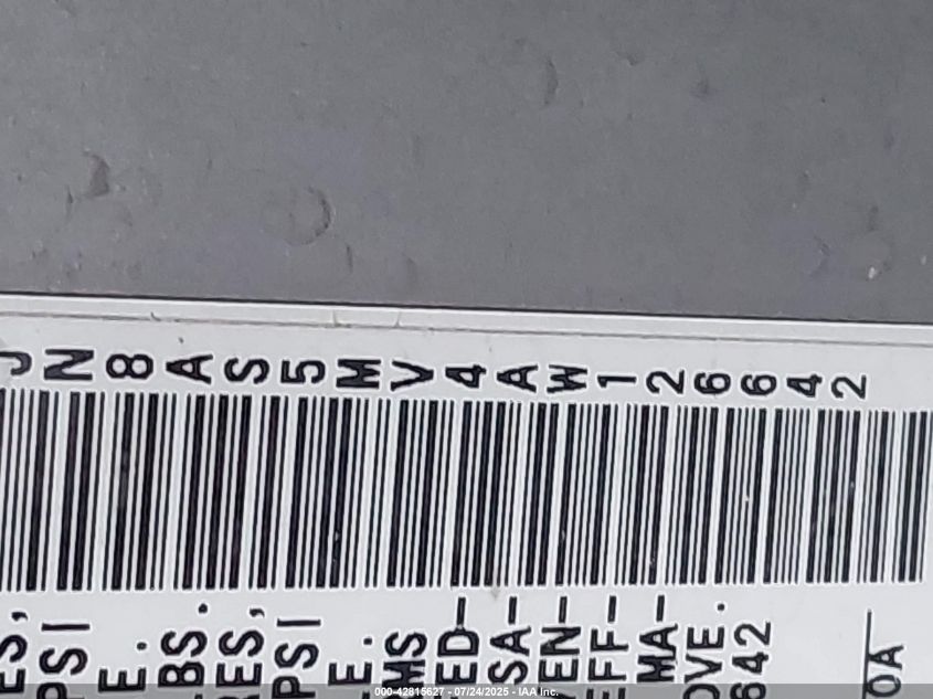 2010 Nissan Rogue VIN: JNA8AS5M54AW12642 Lot: 42815627