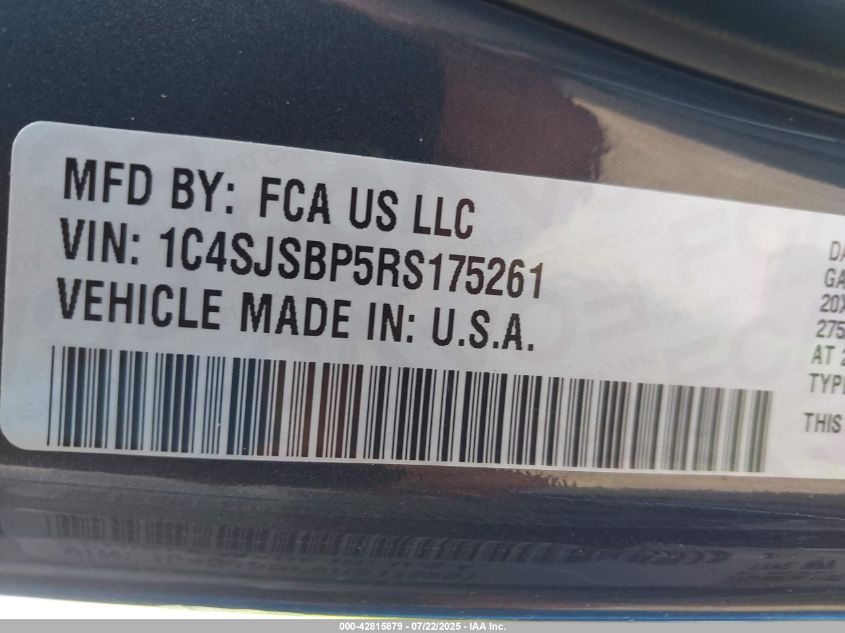 2024 Jeep Wagoneer - 1C4SJSBP5RS175261