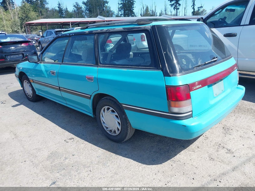 1992 Subaru Legacy L VIN: 4S3BJ6325N7924177 Lot: 42815897
