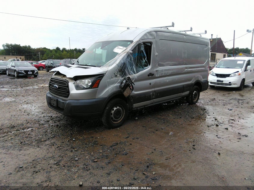 2017 Ford Transit-250 3.7 White Lot 111042816023 Vin 1FTYR2CM8HKA29281