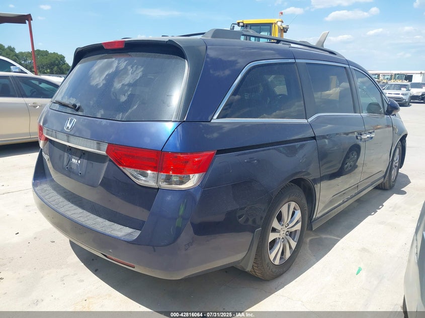 Vin: 5fnrl5h67eb050634, lot: 43309554, honda odyssey ex-l 20144