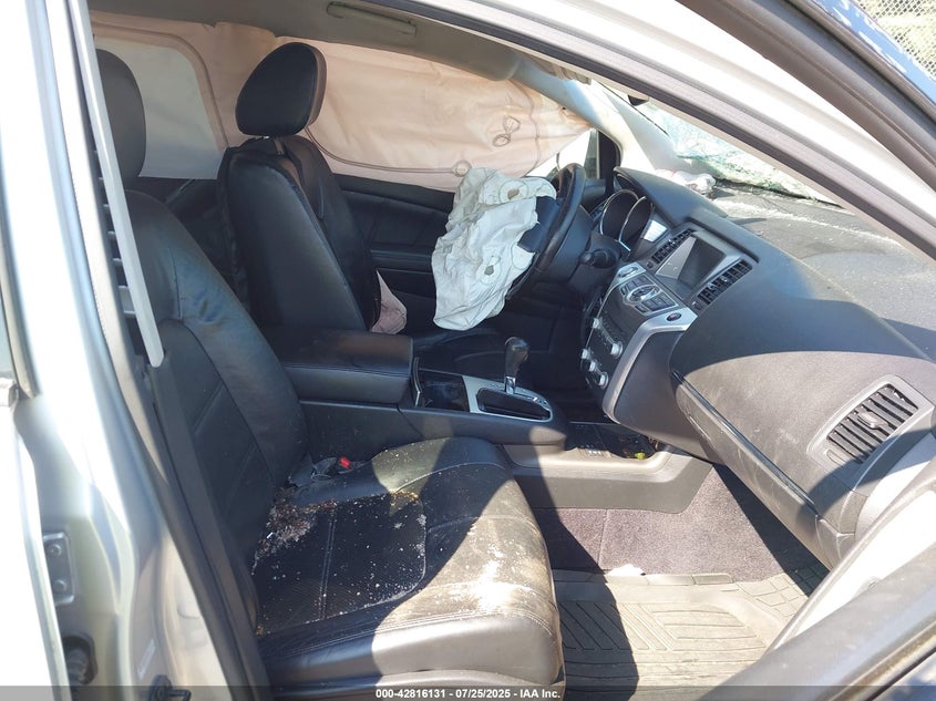 2011 Nissan Murano Sl VIN: JN8AZ1MWXBW152502 Lot: 42816131