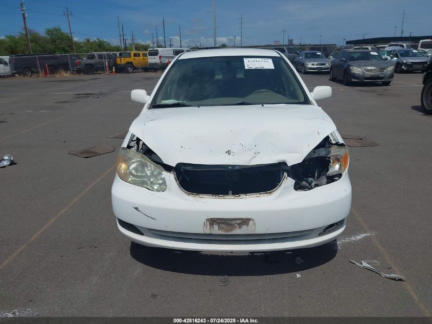 2005 Toyota Corolla Le VIN: 1NXBR30EX5Z395800 Lot: 42816243