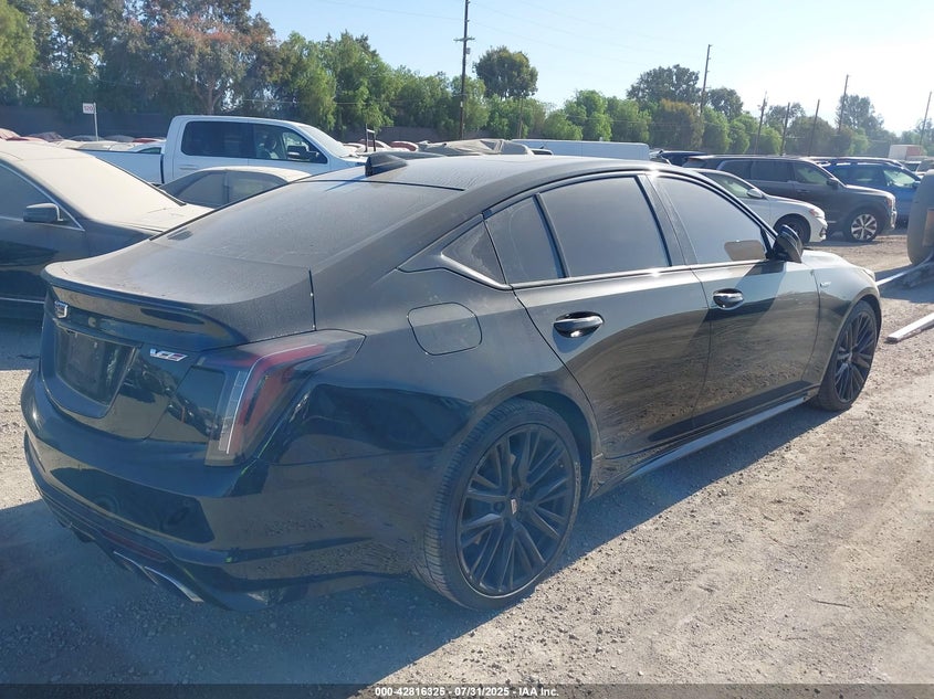 Vin: 1g6dr5rwxl0129981, lot: 43309814, cadillac ct5 v-series 20204