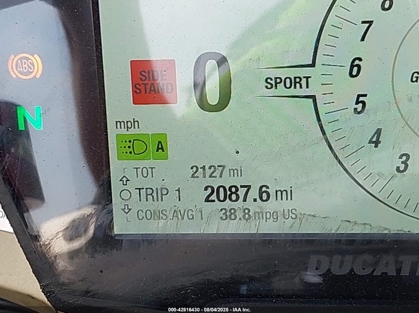 2019 DUCATI PANIGALE V4/V4S/V4S SPECIALE - ZDMDAGNW2KB006852