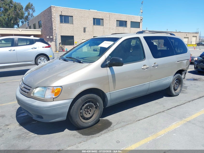 2003 Toyota Sienna Ce VIN: 4T3ZF19C23U525442 Lot: 42816452